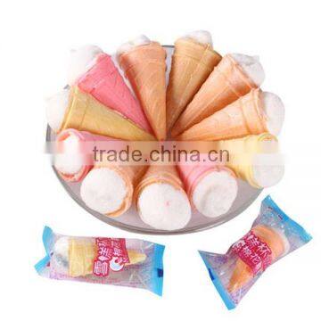 Foam Ice Cream Shaped Jam Filled Marshmallow Candy photo-5
