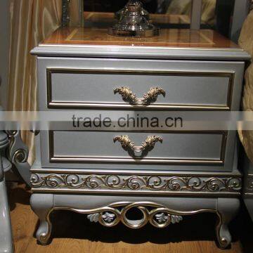 Luxury French Neoclassic Rococo European Royal Furniture Bedroom Bed Set photo-3