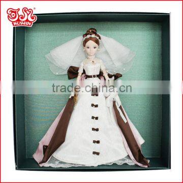 11'' or 11.5'' Gorgeous Fashion Wedding Bride Doll Dress photo-3