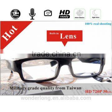 HD 720p Built-in Invisible Lens Eyewear Spy Glasses DVR Camera G3000