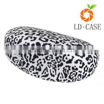 leopard print eye glass case, classical portable hot reading glasses case