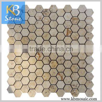 beige marble mosaic natural stone for flooring tiles wall tile