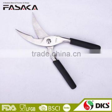 S30.8510-2016 New Design High Grade Stainless Steel Poultry Shears With Soft Touch Handl photo-2