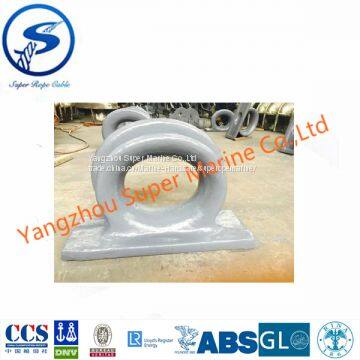 Chock Type C CB34-76,Type C marine ship mooring chock CB34-76,Type C Marine Mooring Ship Chock