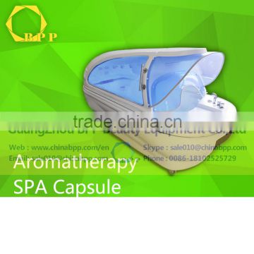 Ozone sauna steam spa capsule with hydro massage/spa jet capsule beauty equipment