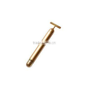 Electric 24K Gold Facial Massager For Wrinkle Removal Skin Lifting