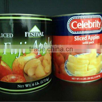 A10 apple 3kg canned solid pack apple