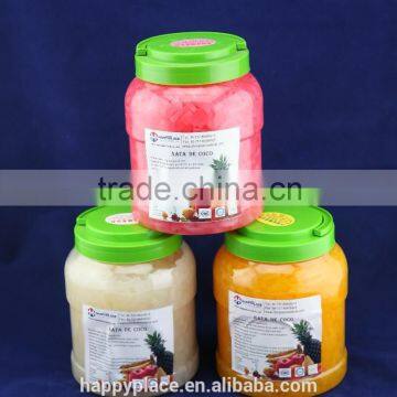 nata de coco for bubble tea drinks , boba tea drinks