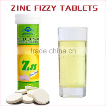 Wholesale herbal food supplement zinc supplement tablet