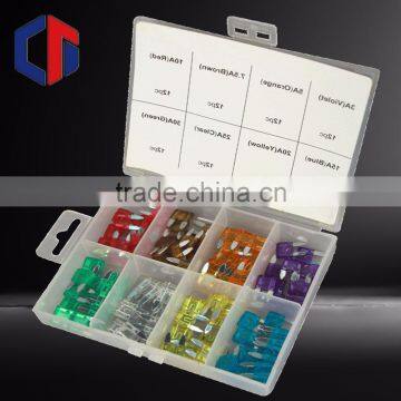  Hot Sale TC 96PC Mini Fuse Box Assorted Kit Cut Out Fuse Box