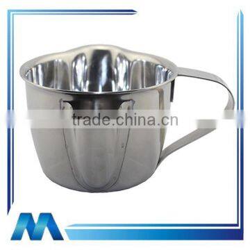 mirror polishing stainless steel gravy bowl chocolate bowl