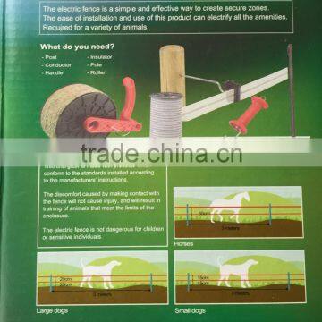 Visson X-pest Insulators for Electric Fence, Electric Fence for Pigs, Electric Fence Tester 10 km Range Approved IP54 photo-3