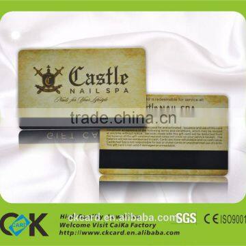 Printing Eco-friendly Pvc Magnetic Stripe Business Card From Gold Manufacture photo-3