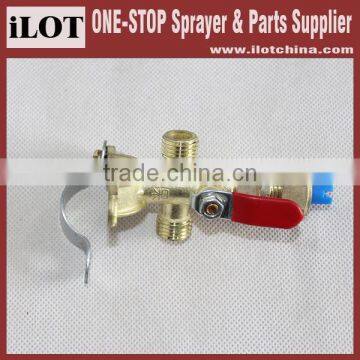 iLot agricultural or gardening brass shut-off for sprayer