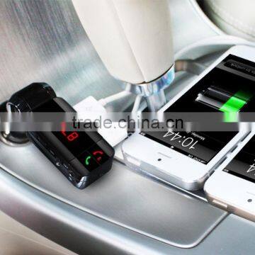 car handsfree calling usb bluetooth fm transmitter