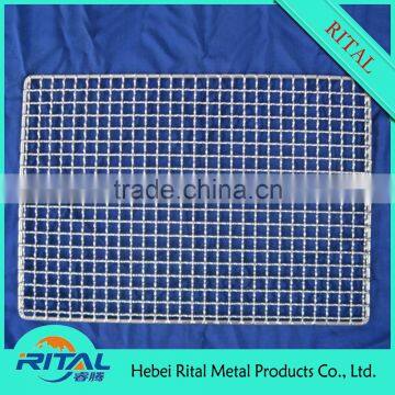 Rectangular Disposable Wire Mesh BBQ Grill Grates