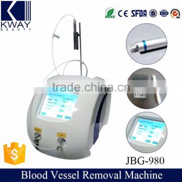 2017 newest medical diode laser 980nm vascular removal machine