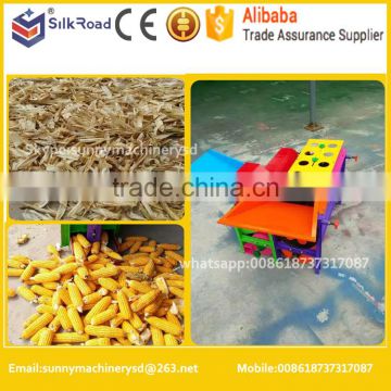 combine use corn peeling and sheller machine