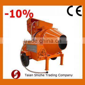 RDCM-350DH Portable Diesel Engine Powered Concrete Mixer for export