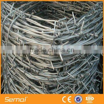 China Supplier PVC Coated & Galvanized 25kg Weight Barbed Wire