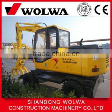 small cheap new wheeled sugar cane loader and excavator for sale