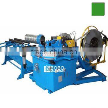 HVAC spiral round galvanized air duct tubeformer machine