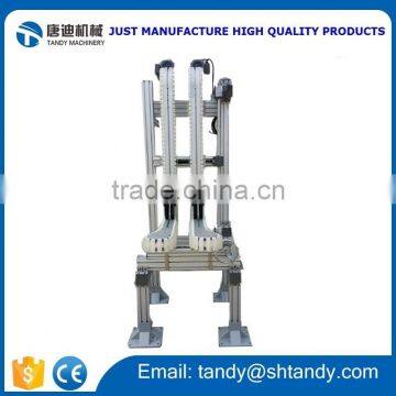 Good quality clamping bottle flexible chain conveyor with lifting conveyer