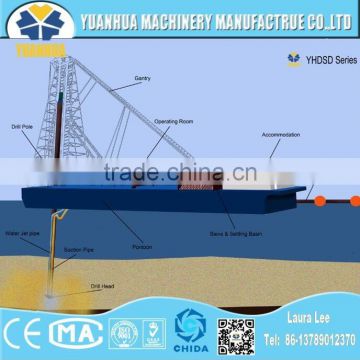 12 '' Drilling suction dredger for underwater mining