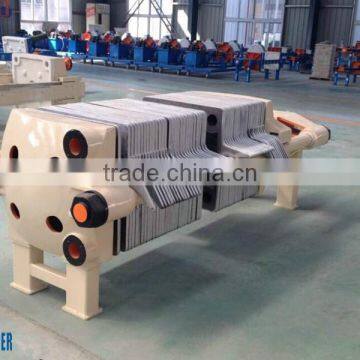 Hot Sale Cast Iron Filter Press Supplier, Lubricant Oil Usage Plate Frame Filter Press