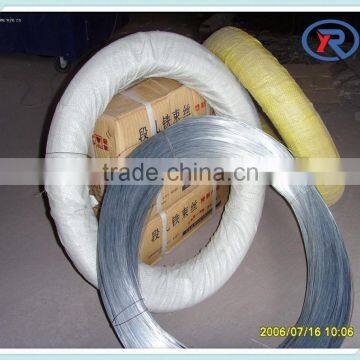 Electro/hot dip galvanized steel/iron wire ( with ISO9001 and SGS )