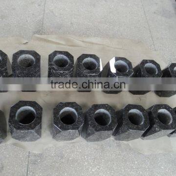Green Granite Vases Grave for Tombstone photo-4