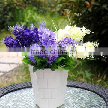 Home DIY decorative flower arrangement accessories artificial silk flowers hyacinth