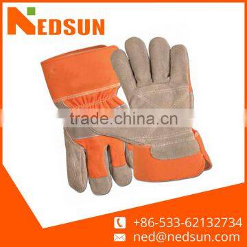 Durable double palm safety women garden gloves for working