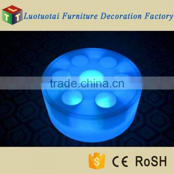 L43*W43*H18cm Swimming Pool Floating Illuminated LED Wine Tray/ice Bucket LED photo-2