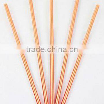 Copper Brass silver drinking straws, Stainless steel material