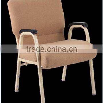 Wholesale Stackable armrest church chair