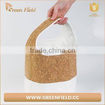 Cork Vegan Storage Waterproof Buggy Bag,bathroom Sundry Bag With Handle photo-2