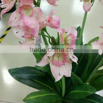 SJ300916 Artificial Indoor Decorative Bonsai Plant With Daffodils Flower photo-4