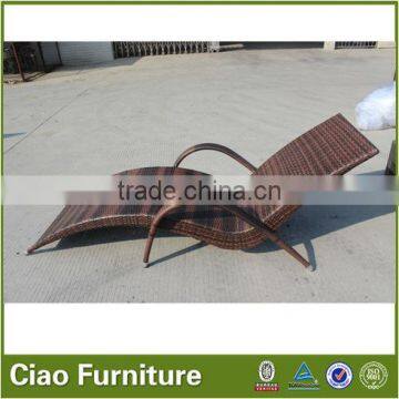 Casual Sunbathing Lounge Swimming Pool Rattan Chair photo-4