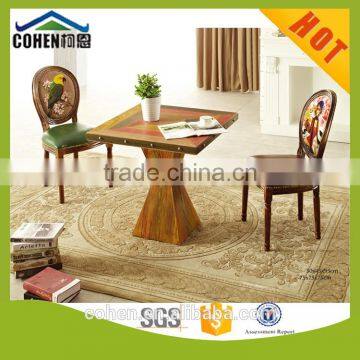Hotel room furniture antique armless wooden chair/wood design dining chair(CH-211-OAK) Hotel room furniture antique armless wood