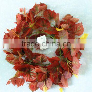 Vertical Garden Wall Hanging 240cm Long Cheap Make Fake Recycling Plastic PE Pig Heart Vine Artificial Plant EMX10 3021 photo-3