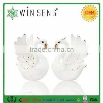 Ceramic Swan for Home Decoration Ceramic Animal Figurine photo-2