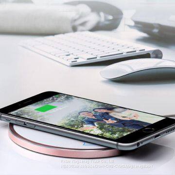 New 2017 Factory Price High Quality Mini Universial qi Wireless Charger for Mobile Phone photo-4