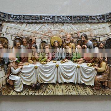 16 Inch Resin Religious Craft Last Supper Sculpture For Home Decoration photo-3