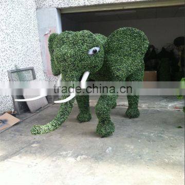 LXY072403 manufacturer artificial grass animal topiary ornamental artificial elephant lawn animals