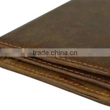 Promotion Gifts Crazy Horse Leather Long Credit Card Wallet Men With Coin Pocket photo-6