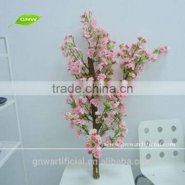 GNW artificial tree wood branches and leaves cherry blossom tree for wedding decoration