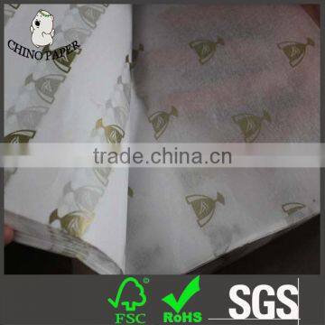 Wrapping 17g 24gsm greaseproof food wrapping tissue paper
