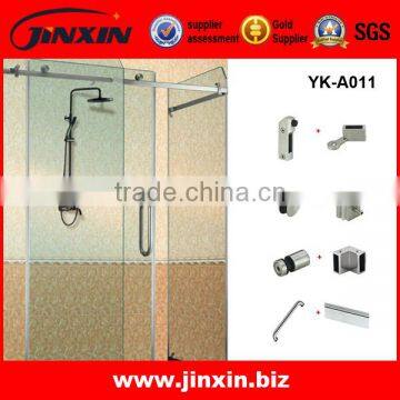 Stainless Steel Sliding Glass Frameless Folding Glass Shower Doors Sliding Glass Doors