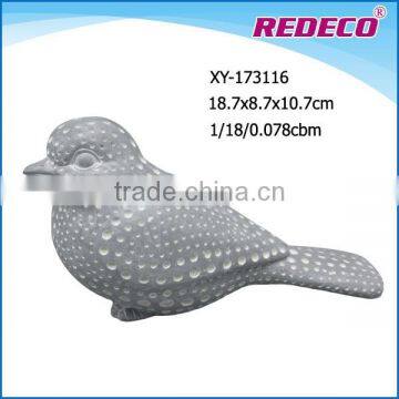 new design antique finish resin bird statue for decoration